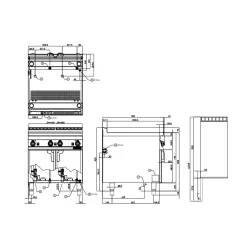 Электрическая машина для приготовления пасты 40+40L 90 CP-98ET