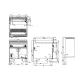 Газовая машина для приготовления пасты 80L 90 CPB-98G (09270851)