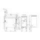 Электрическая фритюрница с нейтральным шкафом 8+8 л 90 MARINE F2/8-94ETX (09090432X)