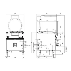 Электрический котёл AUTOMATIC 100L 90 MARINE PI100A-98ETX