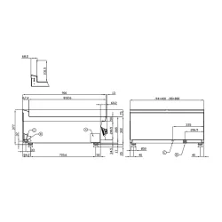 Фритюр электрический 8+8Л 90 MARINE F2/8T-94ETX
