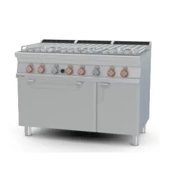 Газовая плита с газовым духовым шкафом, 6 конфорки 70 CF6-712GPV