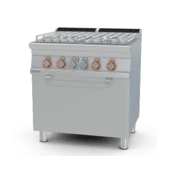 Газовая плита с электрическим духовым шкафом, 4 горелки 70 CF4-78GPE