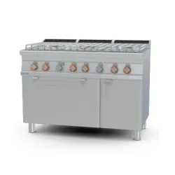 Газовая плита с электрическим духовым шкафом, 6 горелки 70 CF6-712GPEV
