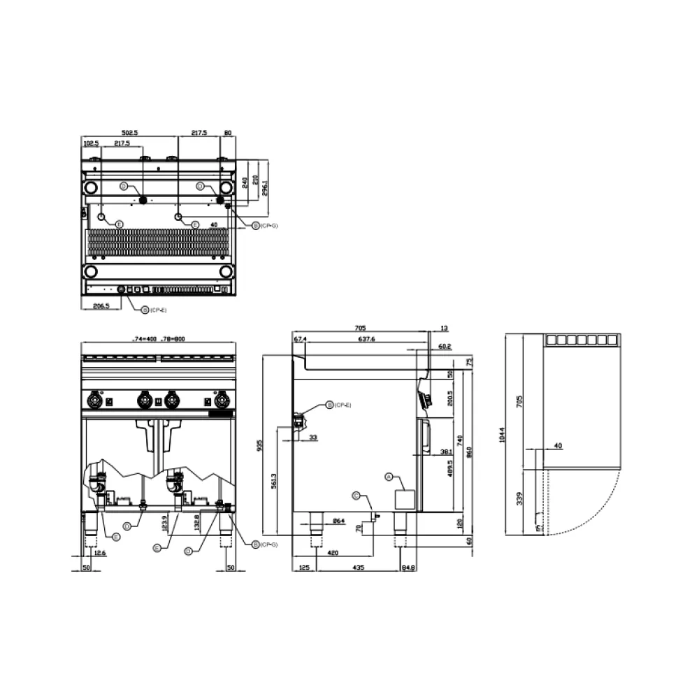 Газовая пастоварка LOTUS 08270450