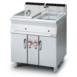 Газовый фритюр с нейтральным шкафом 13+13 л 70 F2/13-78G