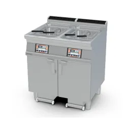 Газовая фритюрница с нейтральным шкафом TouchScreen 18+18L 70 F2/18-78GD