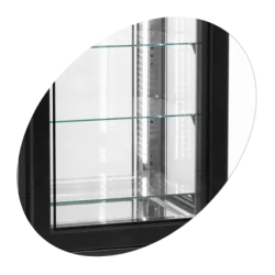 Морозильная камера со стеклянной дверью UPD400-F